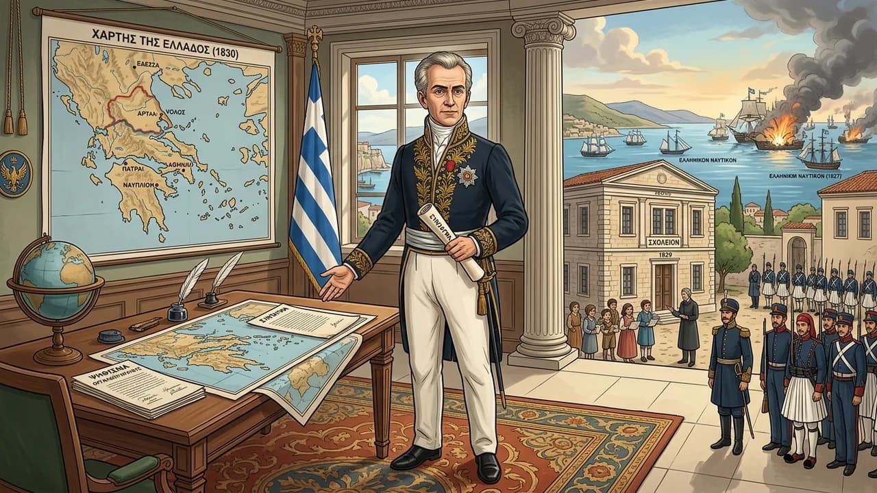 Ίδρυση Ελληνικού Κράτους & Ο Ρόλος του Καποδίστρια