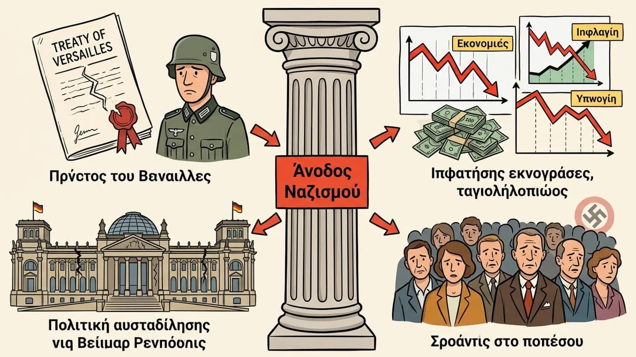 Αίτια Ανόδου Ναζισμού στη Γερμανία: Πλήρης Ανάλυση