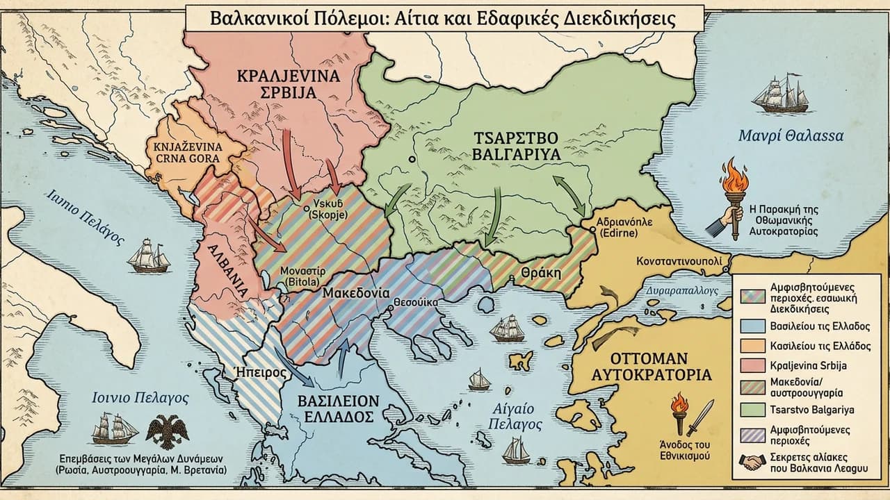 Αίτια των Βαλκανικών Πολέμων: Μια Αναλυτική Επισκόπηση
