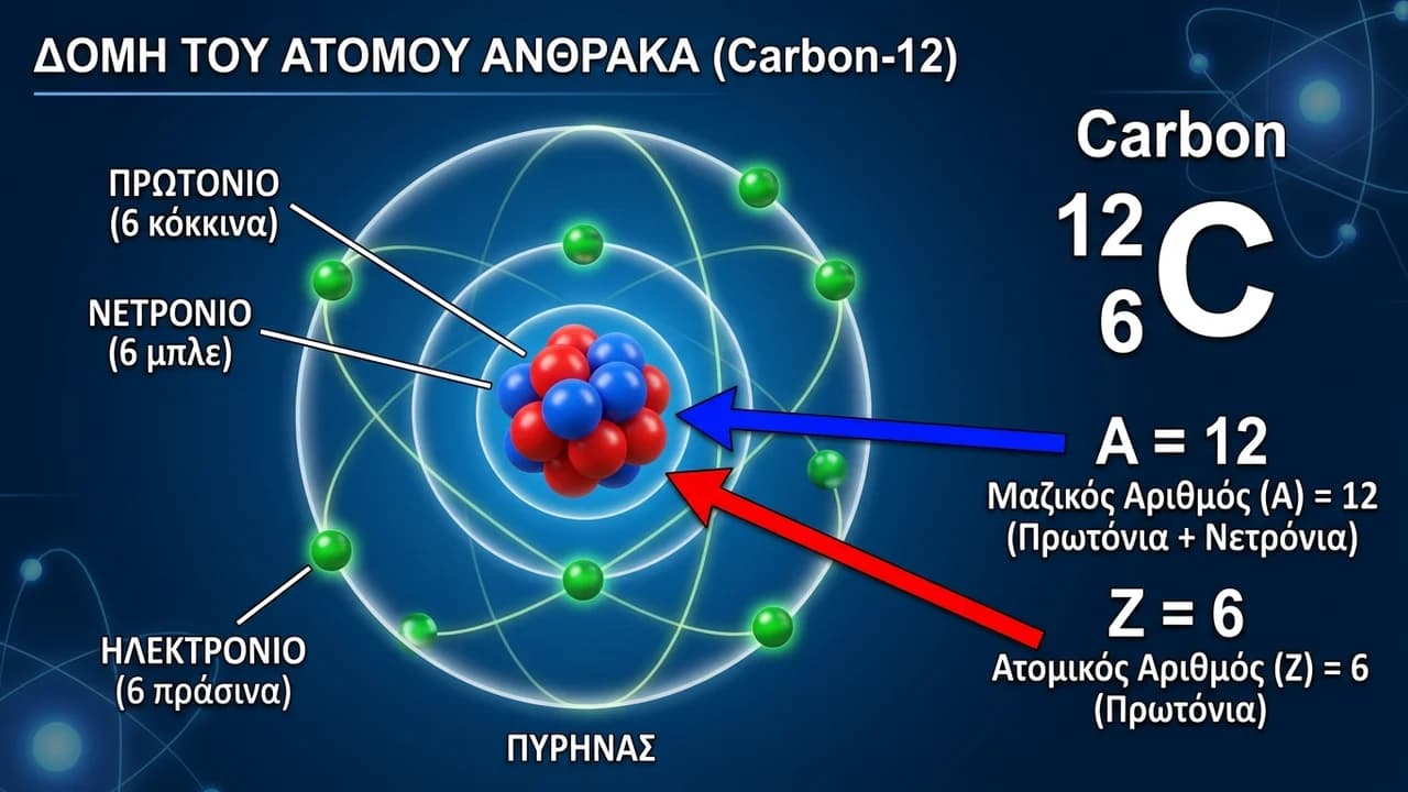Ατομικός και Μαζικός Αριθμός: Η Ταυτότητα των Χημικών Στοιχείων