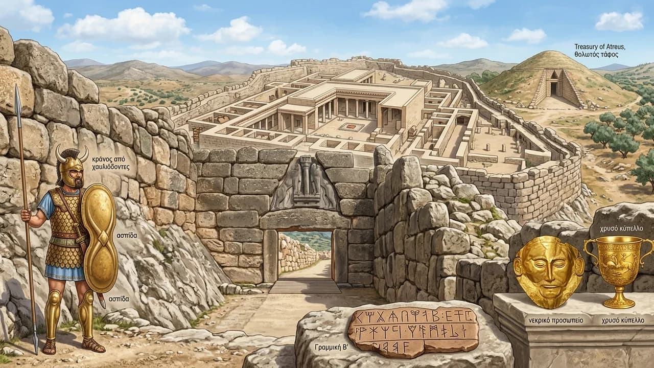 Βασικά Χαρακτηριστικά του Μυκηναϊκού Πολιτισμού