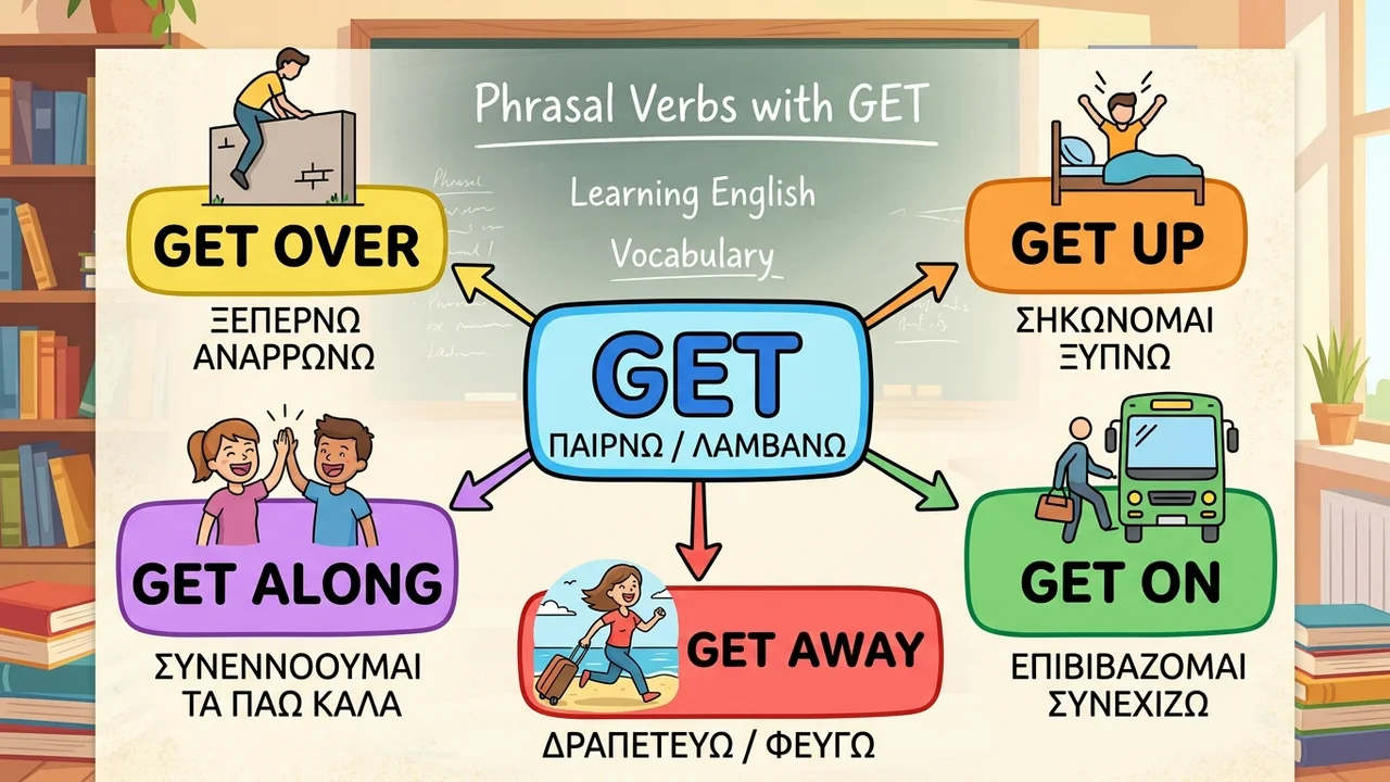 Βασικά Phrasal Verbs στα Αγγλικά: Οδηγός για Μαθητές