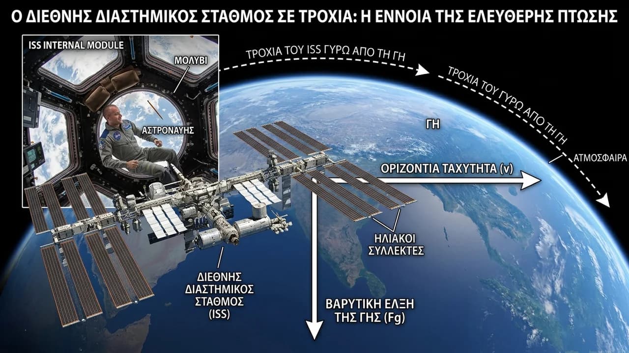 Γιατί ένα σώμα αιωρείται στο διάστημα χωρίς βάρος;