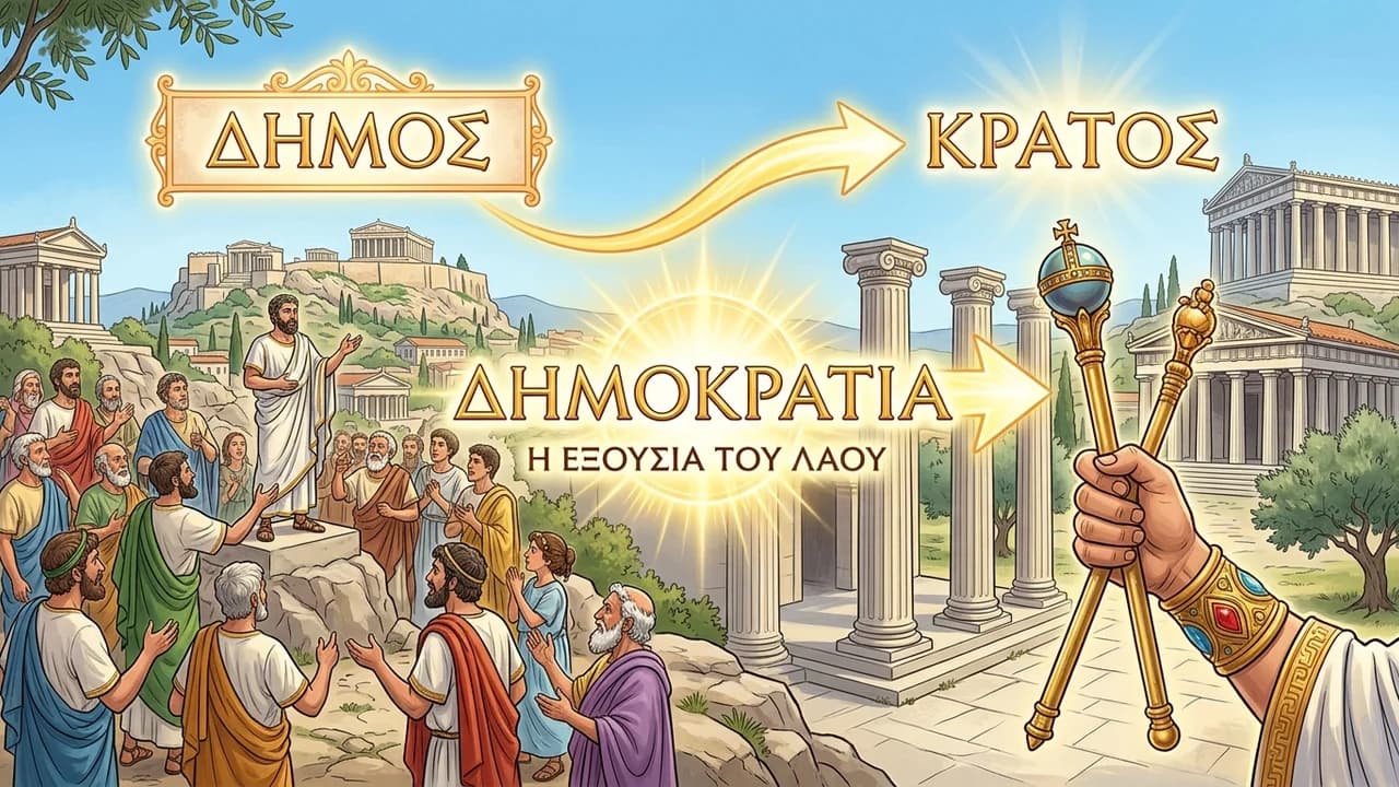 Ετυμολογία και Σημασία της Λέξης «Δημοκρατία»