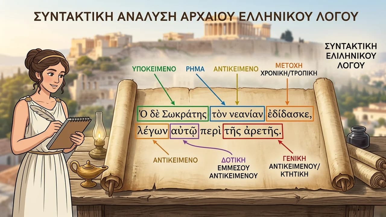 Η Αττική Σύνταξη: Οδηγός για Μαθητές Γυμνασίου