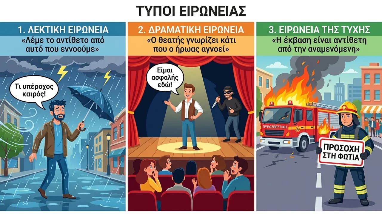 Η Ειρωνεία ως Εκφραστικό Μέσο: Κατανόηση και Χρήση