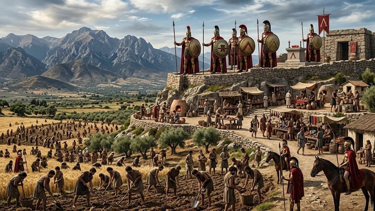 Η Κοινωνική Δομή της Αρχαίας Σπάρτης: Σπαρτιάτες, Περίοικοι, Είλωτες