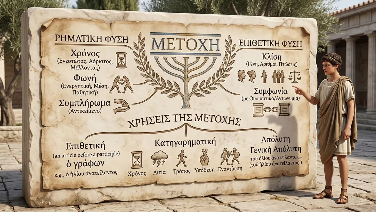 Η Μετοχή στην Αρχαία Ελληνική: Ορισμός και Χρήσεις