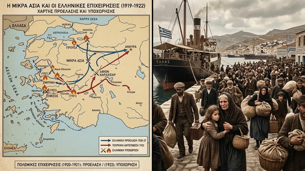 Η Μικρασιατική Καταστροφή: Αίτια, Γεγονότα και Συνέπειες