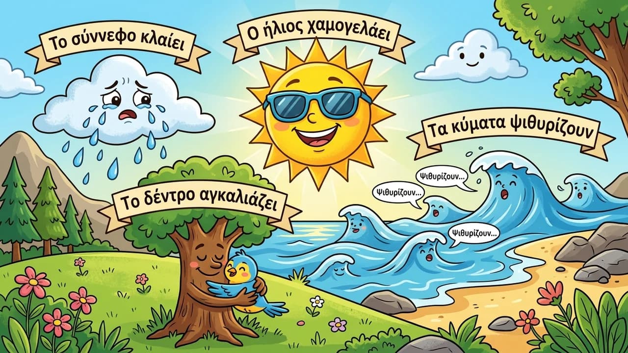 Η Προσωποποίηση ως Εκφραστικό Μέσο