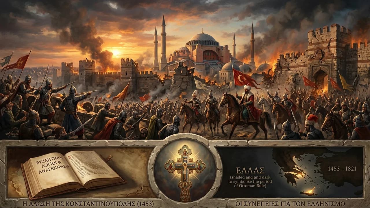 Η σημασία της Άλωσης της Κωνσταντινούπολης για τον Ελληνισμό