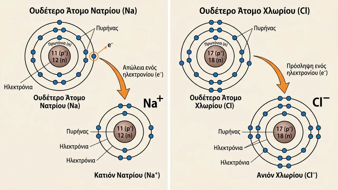 Κατιόντα και Ανιόντα: Η Διαφορά τους στη Χημεία