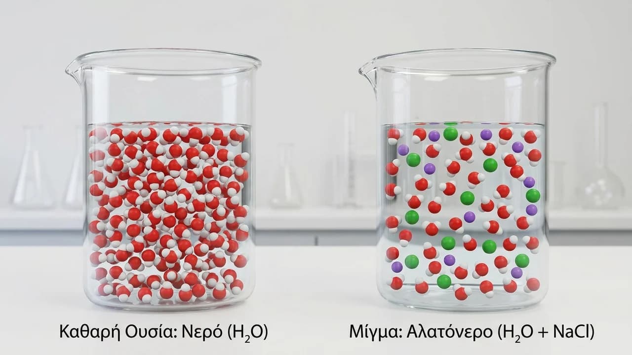 Μίγματα και Καθαρές Ουσίες: Η Βασική Διαφορά