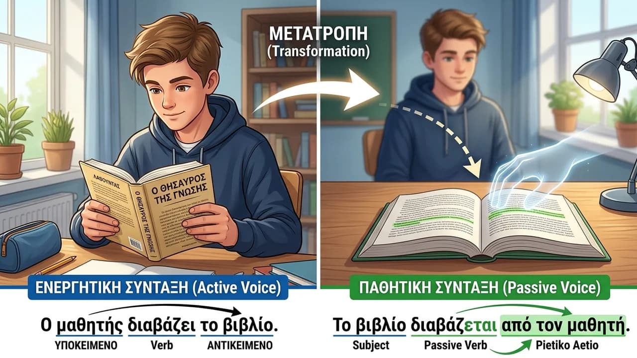 Μετατροπή Ενεργητικής σε Παθητική Σύνταξη: Οδηγός Βήμα-Βήμα