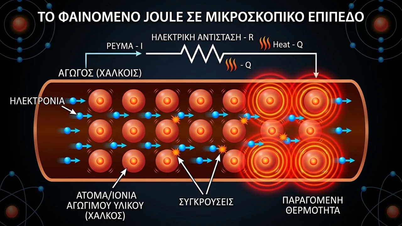 Μετατροπή Ηλεκτρικής Ενέργειας σε Θερμότητα: Το Φαινόμενο Joule