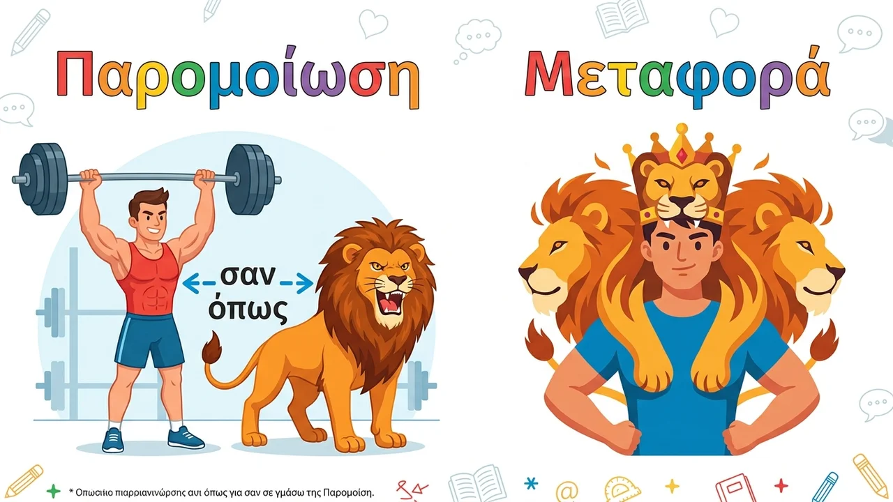 Μεταφορά και Παρομοίωση: Η Διαφορά τους