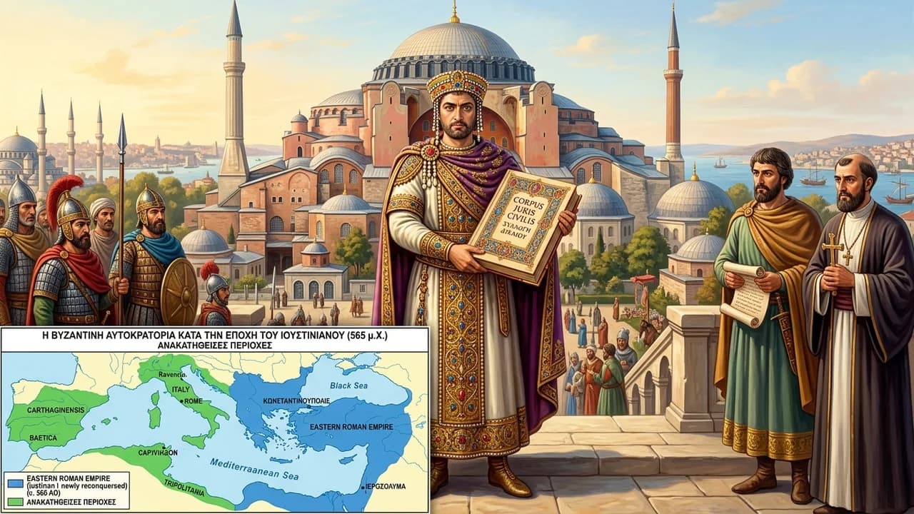 Οι Μεταρρυθμίσεις του Ιουστινιανού: Ένας Οδηγός για Μαθητές