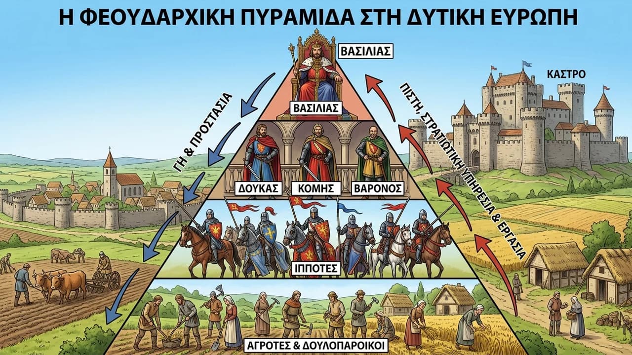 Οργάνωση της Φεουδαρχίας στη Δυτική Ευρώπη (Μεσαίωνας)