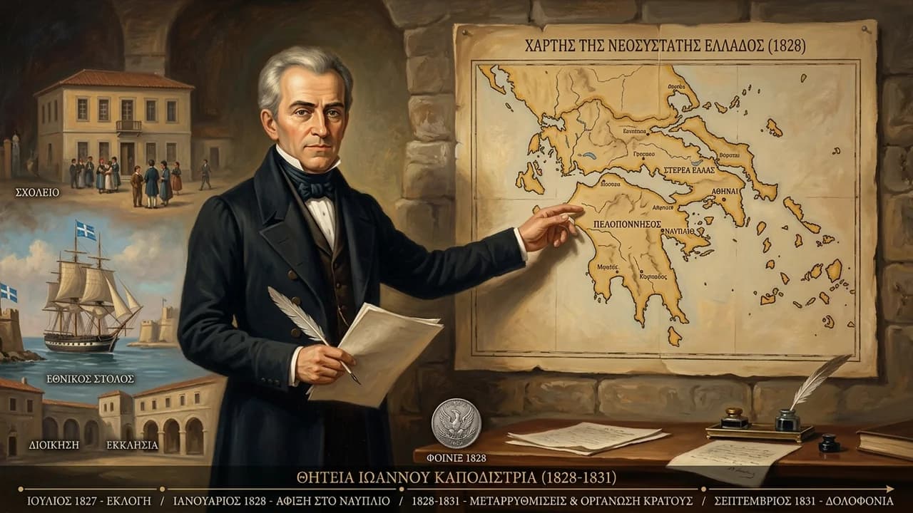 Ο Ιωάννης Καποδίστριας: Ο Πρώτος Κυβερνήτης της Ελλάδας