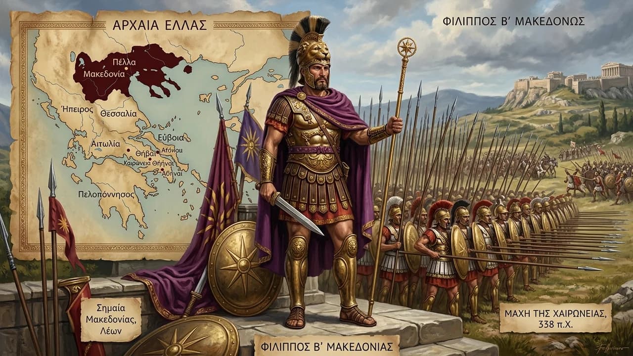 Ο Ρόλος του Φιλίππου Β' πριν τον Μέγα Αλέξανδρο