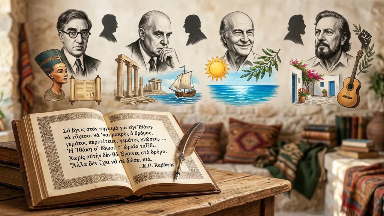 Σημαντικοί Έλληνες Ποιητές 20ού Αιώνα στο Γυμνάσιο