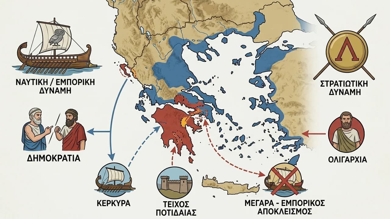 Τα Αίτια του Πελοποννησιακού Πολέμου: Μια Ανάλυση