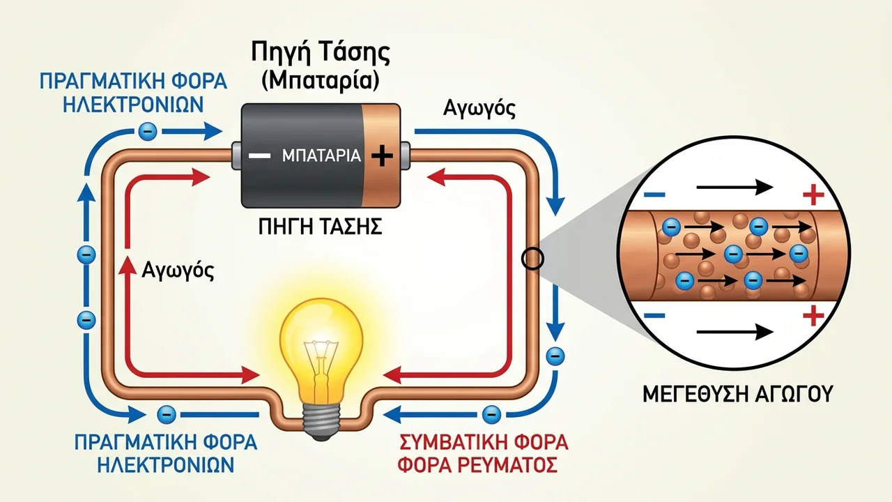 Τι είναι το Ηλεκτρικό Ρεύμα και πώς δημιουργείται;