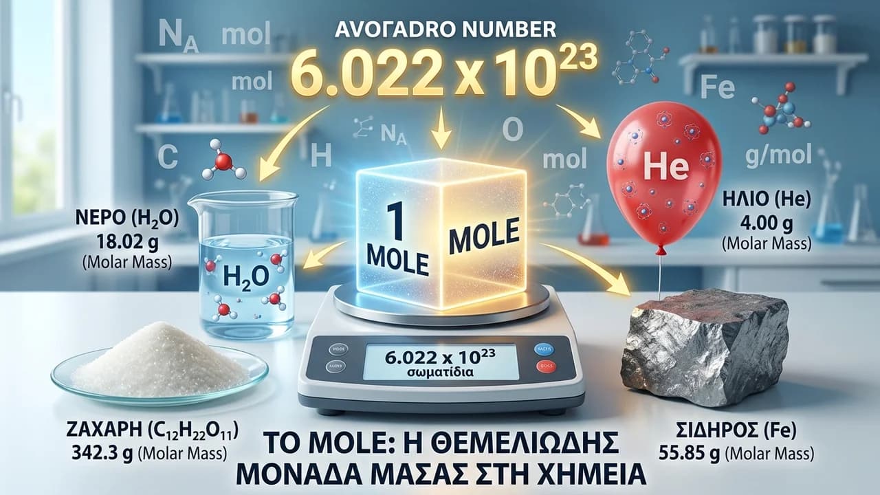 Το Mole: Ο βασιλιάς των χημικών υπολογισμών